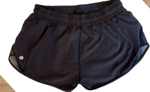 Lululemon Black Running Shorts Size 8